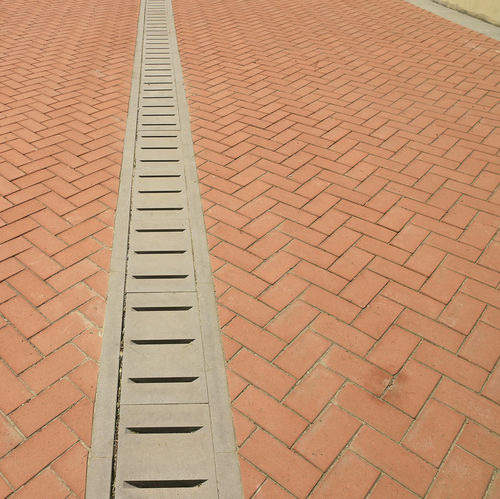 Paving brick - COTTOBLOC - SOLAVA - solid / red / yellow