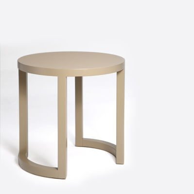 Contemporary side table - MOON - HMD Furniture - oak / walnut ...