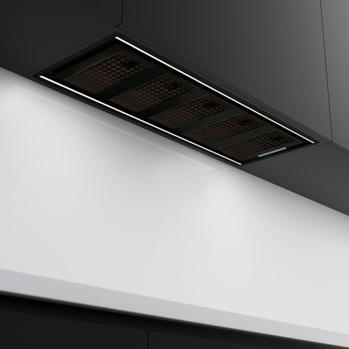 Built-in range hood - GTI by Pando - Pando Integral Cooking - ductless / with built-in lighting / AirLink system