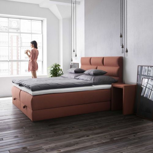 Double bed - FASHION  - SEANROYALE - single / contemporary / upholstered