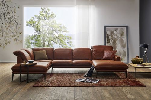 Modular sofa - ADORATION.TM - SEANROYALE - contemporary / fabric / leather