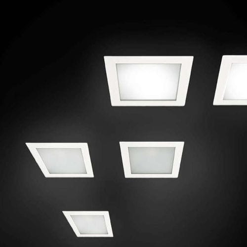 Recessed downlight - FLUX - Civic S.r.l. - LED / square / IP43