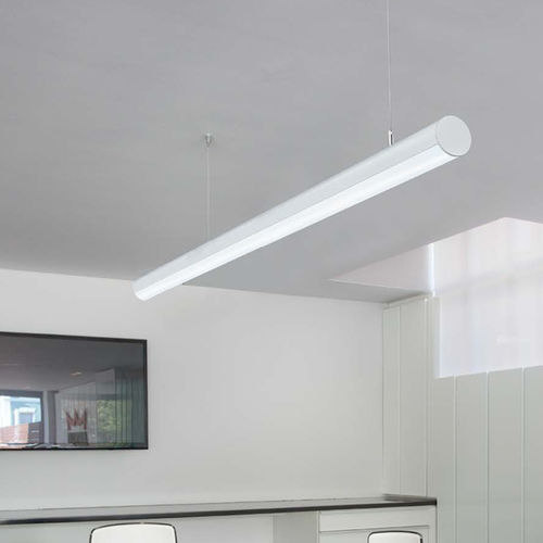 Hanging light fixture - F65 - Civic S.r.l. - LED / tubular / IP20