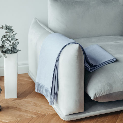Alpaca-wool throw blanket - EXCLUSIVE - ALPAKA
