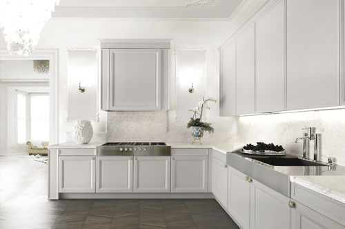 Contemporary kitchen - MARYROSE - CASTAGNA CUCINE - wooden / marble / metal