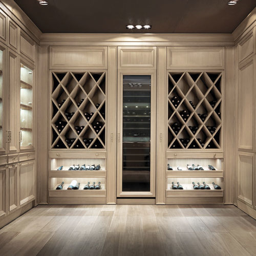 Built-in wine rack - TUSCANY  - CASTAGNA CUCINE - commercial