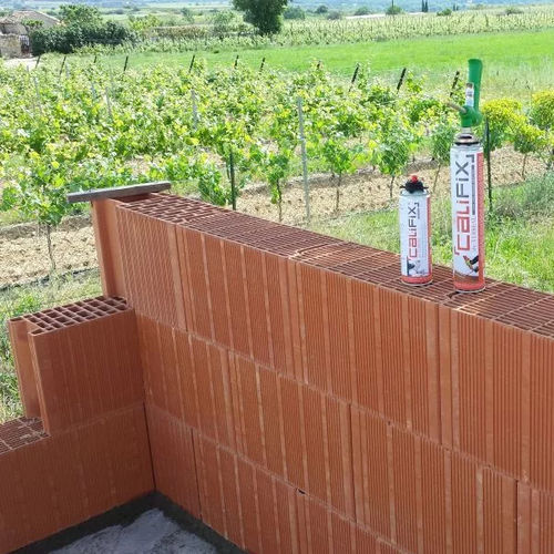 Facade brick - CALIBRIC ONE V2  - TERREAL - for masonry / hollow / insulating