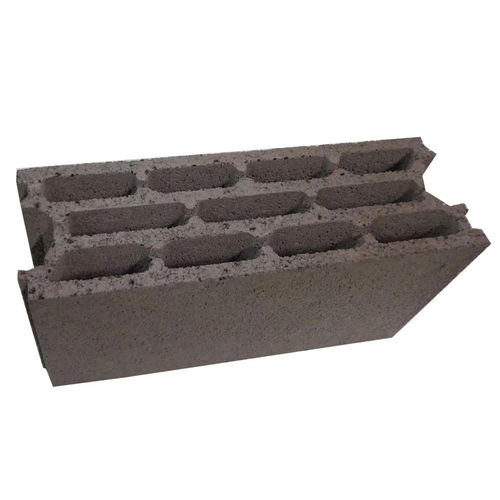 Basement concrete block - SUPER 33 - TERREAL - hollow / light / acoustic