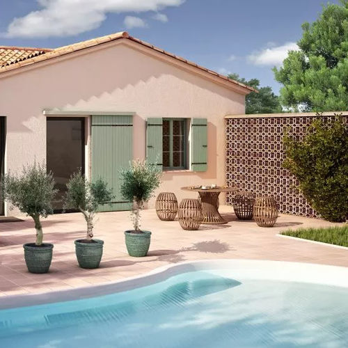 Clay screen wall - CLAU05  - TERREAL - indoor / outdoor / sustainable