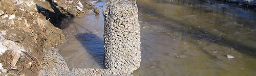 Modular gabion - Maccaferri - sack / protection / for erosion control