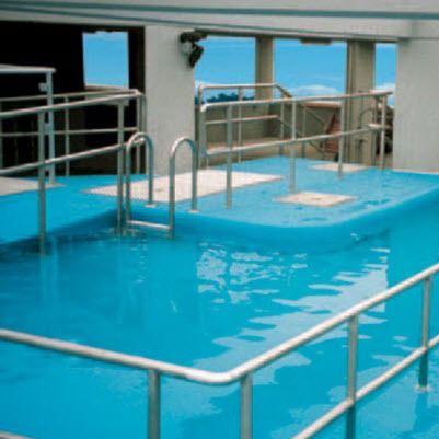 Outdoor swimming pool - CEMI - in-ground / concrete / rehabilitation