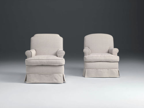 Traditional armchair - FLAVY - APULIA HOME DECOR - fabric