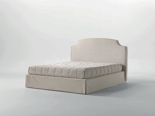 Double bed - HAVANA - APULIA HOME DECOR - traditional / with upholstered headboard / upholstered