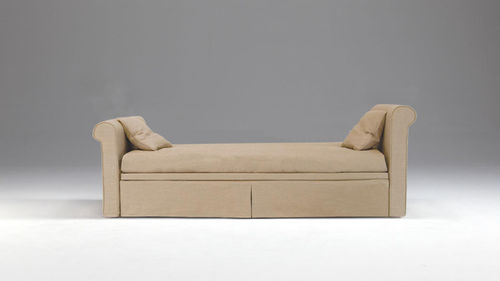 Traditional daybed - PAOLA - APULIA HOME DECOR - fabric / indoor