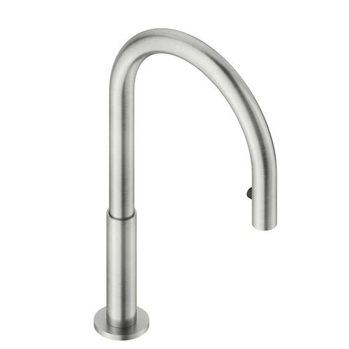 Countertop mixer tap - KIXCAN39D - Neve rubinetterie - stainless steel / kitchen / 1-hole