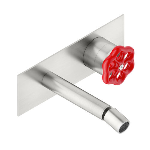 Bidet mixer tap - VOX7939SSZ - Neve rubinetterie - wall-mounted / stainless steel / bathroom