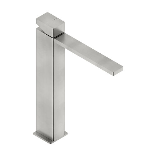 Washbasin mixer tap - ONX538HLSS - Neve rubinetterie - countertop / stainless steel / bathroom