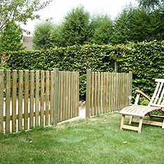 Wooden garden gate - OXFORD - Collstrop Garden