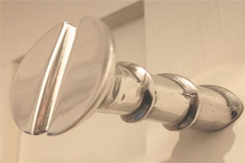 Wall-mounted coat rack - BIG SCREW - Philip Watts Design - contemporary / aluminum
