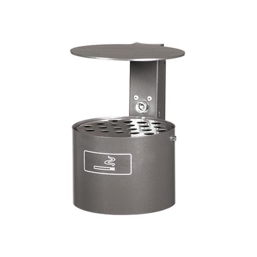 Wall-mounted ashtray - 7069-00 - Metallwerke Renner GmbH - stainless steel / galvanised steel / outdoor