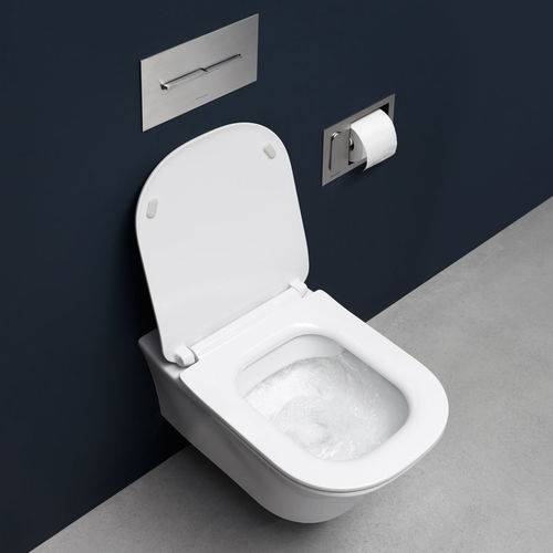 Free-standing toilet - CABO - ANTONIO LUPI - wall-hung / ceramic / modern