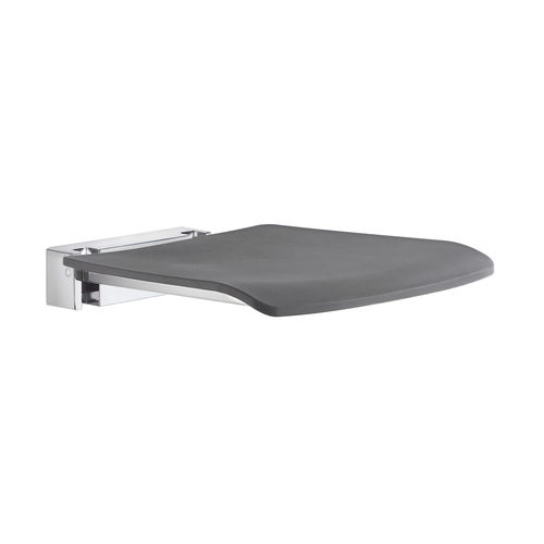 Folding shower seat - H0864031 - HEXOTOL - wall-mounted / stainless steel / commercial