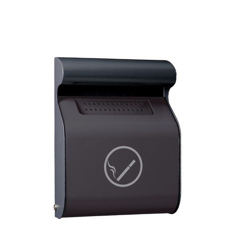 Wall-mounted ashtray - H0593061 - HEXOTOL - galvanised steel / outdoor / for office