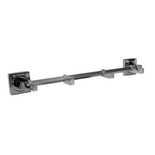 Contemporary coat hook - H0360301 - HEXOTOL - stainless steel / quadruple / bathroom
