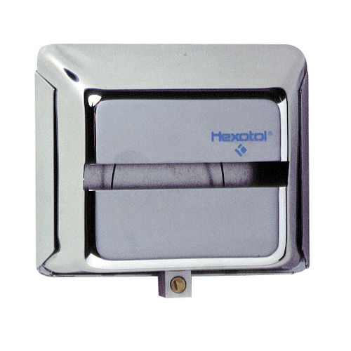 Wall-mounted toilet paper dispenser - PH 903 - HEXOTOL - steel / commercial
