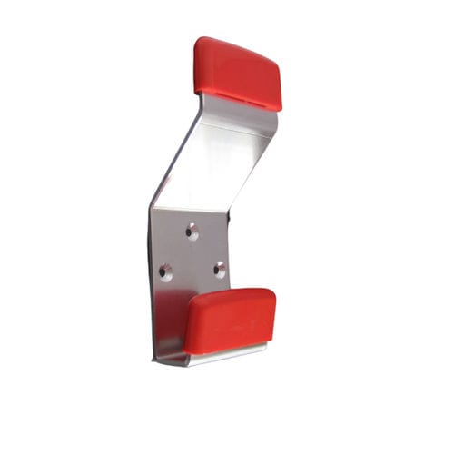 Contemporary coat hook - H0300201 - HEXOTOL - anodized aluminum / plastic / individual