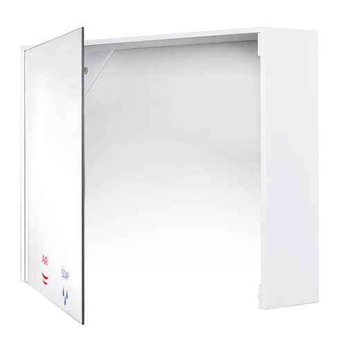 Contemporary bathroom mirror cabinet - H0596601 - HEXOTOL
