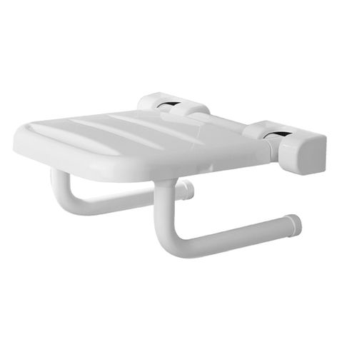 Folding shower seat - H0434130 - HEXOTOL - wall-mounted / galvanised steel / commercial