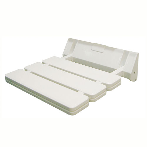 Folding shower seat - H0373301 - HEXOTOL - wall-mounted / ABS / aluminum