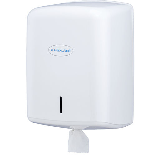 Wall-mounted paper towel dispenser - MAXI RDC  - HEXOTOL - ABS / centerfeed / commercial