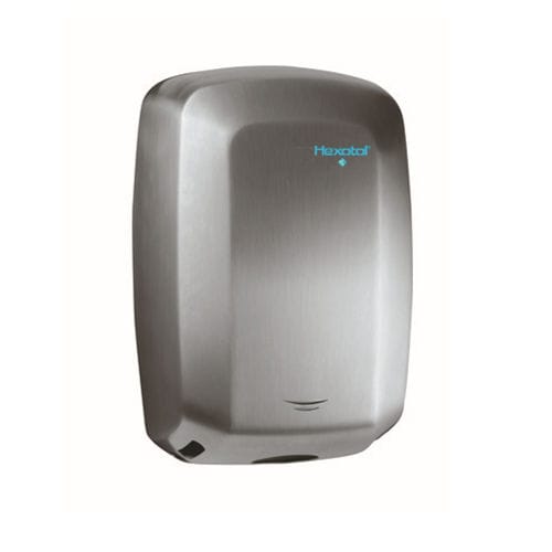 Fan hand dryer - FLOWDRY A210/2 - HEXOTOL - wall-mounted / stainless steel / ABS
