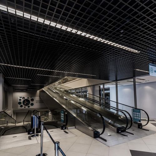 Aluminum suspended ceiling - AP104 - Apton Partitioning Limited - tile / indoor / modular