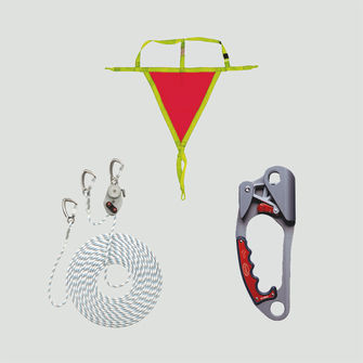 Steel edge fall protection - DESCENDER, CLIMBING, AND RESCUE DEVICE ...