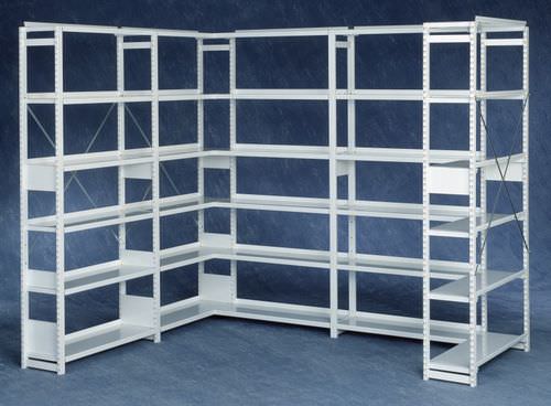 Storage shelving - AB HYLLTEKNIK - merchandise / standard / steel