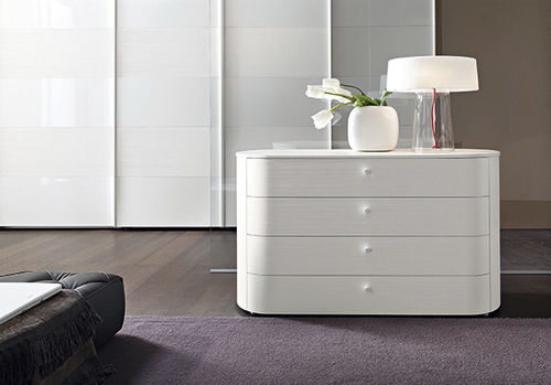 Contemporary chest of drawers - ATOLLO - Le Monde Wood - wooden / not specified / white