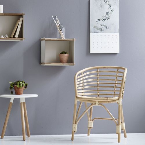 Contemporary chair - BLEND : 7430 - Cane-line A/S - indoor / rattan / rattan base