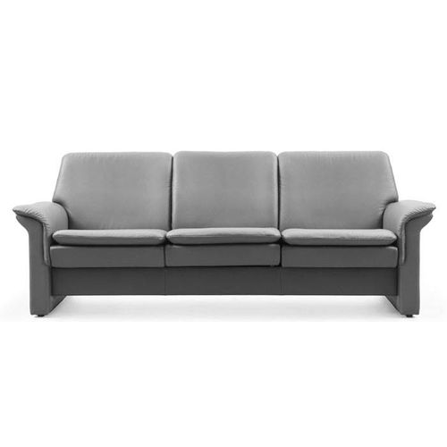 Contemporary sofa - SAGA - Ekornes - fabric / leather / high back