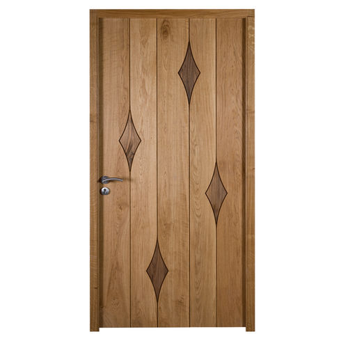 Entry door - OPUS - ATELIER BERTOLI  Design Production - wooden / swing / contemporary