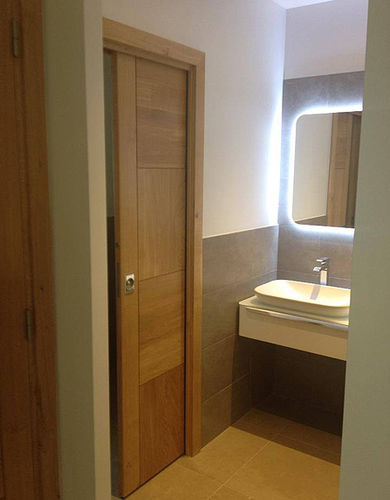 Sliding door pocket system - DAMIER - ATELIER BERTOLI  Design Production