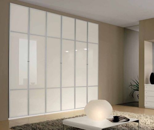 Built-in wardrobe - 110 A - Marka Industria Mobili - contemporary / glass / lacquered glass