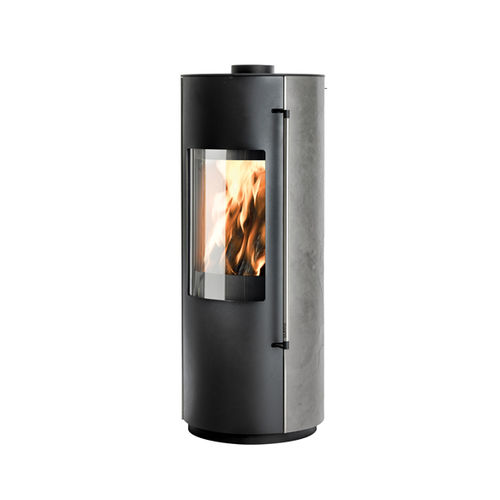 Wood heating stove - SUPRA - LAURE - CHEMINEES ET CUISINES JEAN MAGNAN ...