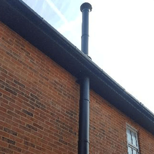 Metal chimney flue - DUALINOX - CHEMINEES POUJOULAT - complete system