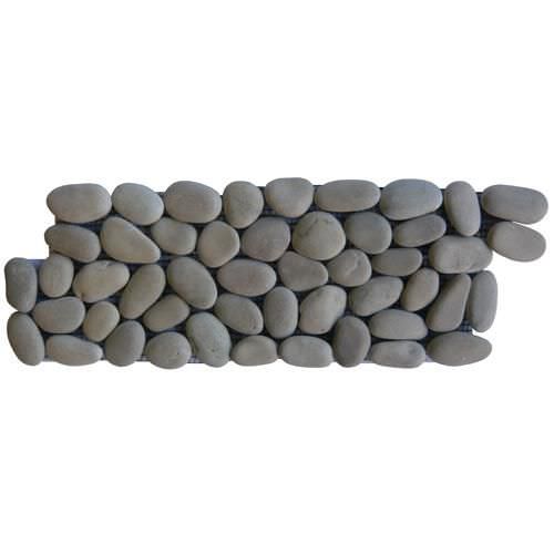 Pebble flooring - BEIGES MOKAS 30X10 - MARBRERIE DES YVELINES - textured / stone look / high-resistance