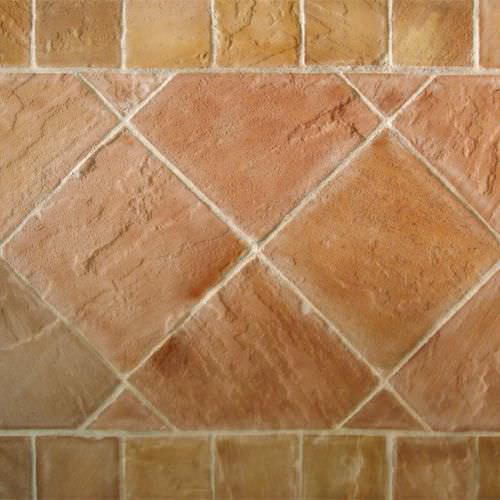 Sandstone tile - REDSTONE - MARBRERIE DES YVELINES - metallized / indoor / floor