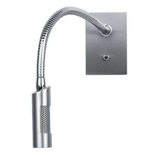 Contemporary wall light - POWER  - TEKNI-LED - indoor / brushed brass / brushed aluminum