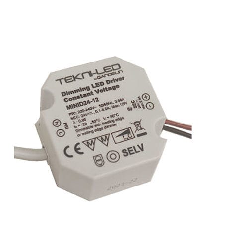 DC/DC power supply - TL 24D 12 - TEKNI-LED - built-in / multiple-output / commercial